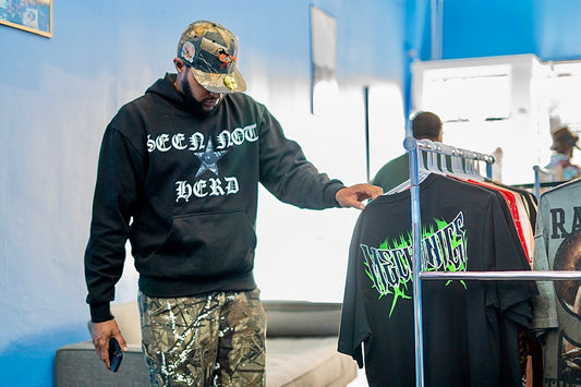 Seen Not Herd B/W Hoodie